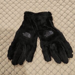The North Face Black Plush Gloves